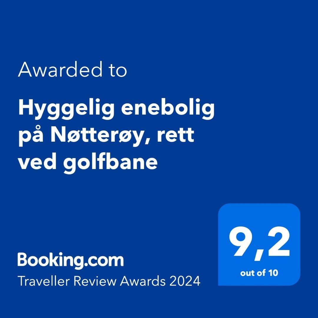 Villa Hyggelig Enebolig Pa Notteroy, Rett Ved Golfbane Esterno foto